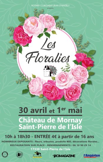 Flyer 14,8cmx21cm Les Floralies 2022